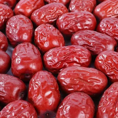 新疆清洗灰枣大量批发代发500g 若羌特产枣小核煮粥包粽子大红枣图1