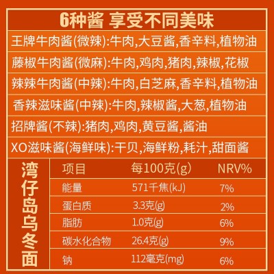湾仔岛乌冬面港式车仔面XO酱非油炸拉面保鲜湿面早餐速食商用拌面图3