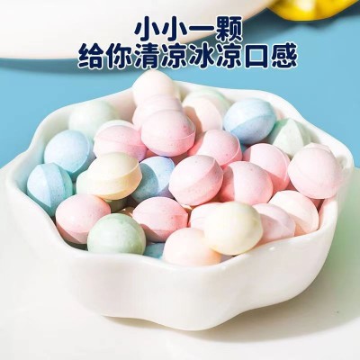 无糖维C薄荷糖 混合装散装清新口气酒店前台招待水果味清凉糖批发图3