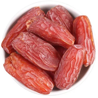 伊朗黑椰枣蜜枣干250g 阿联酋枣沙漠面包枣零食软糯香甜黑椰枣干图5