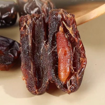 伊朗黑椰枣自然晾干特产批发500g 大颗粒椰枣阿联酋黑椰枣 营养丰图3
