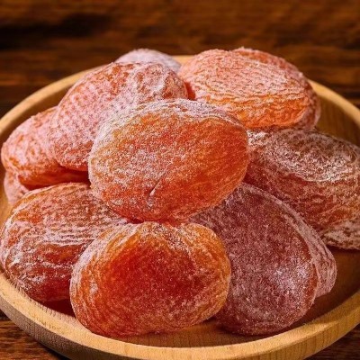 竹盐甘草枇杷干批发代发250g蜜饯果脯休闲零食枇杷无核水果干图2