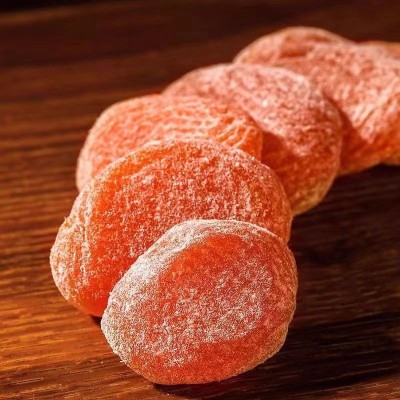 竹盐甘草枇杷干批发代发250g蜜饯果脯休闲零食枇杷无核水果干图3