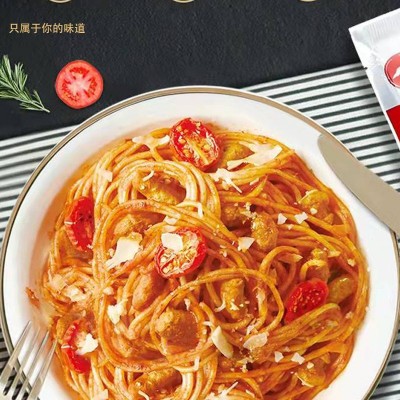 批发盛之禾意大利面番茄肉酱面一袋四包装泡面方便面意大利快煮面图3