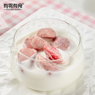 有零有食38g冻干草莓网红休闲零食OEM贴牌厂家定制爆款水果干图3
