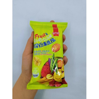 散称装什锦果蔬脆手抓包秋葵脆草莓脆菠萝蜜脆综合果蔬脆美味零食图2
