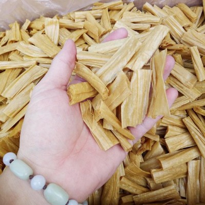 蛋白肉豆皮段干货批发人造肉豆制品豆皮麻辣烫火锅食材干豆皮图2
