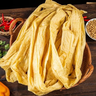 农家手工大豆素肉干货豆腐皮蛋白肉人造肉豆制品麻辣烫火锅食材图2