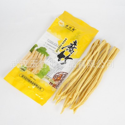 现货批发香豆农腐竹 袋装200克油炸豆腐皮 凉拌炒菜腐竹干图3