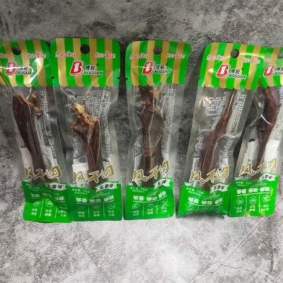 风干肉鸭风干10克装零食便利店商超批发手撕风干肉鸭干巴批发零售图4