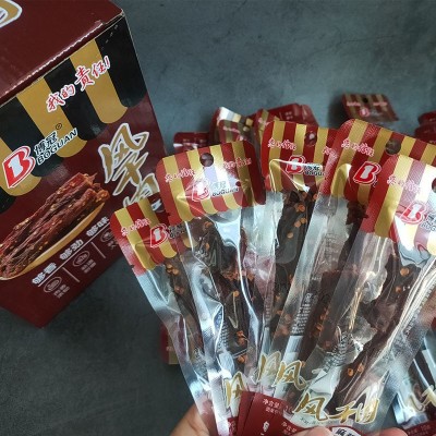风干肉鸭风干10克装零食便利店商超批发手撕风干肉鸭干巴批发零售图2