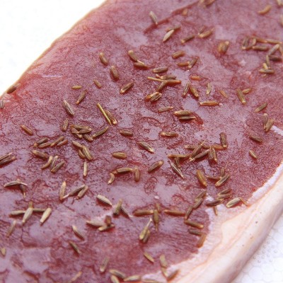西冷牛排街头地摊批发孜然粒原切静腌牛肉半成品食材新疆烤肉轻食图5