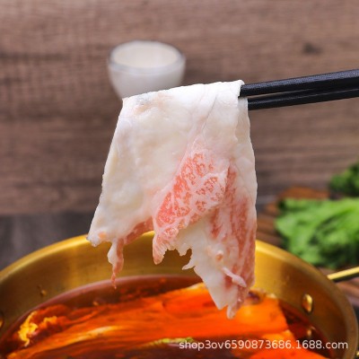 批发 宝达 胸口油新鲜胸口朥潮汕牛肉火锅烧烤新鲜食材 工厂批发图4