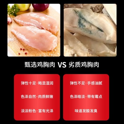 零食厂家批发风干鸡肉干罐装80克手撕鸡肉条低脂鸡胸肉干健身小吃图2