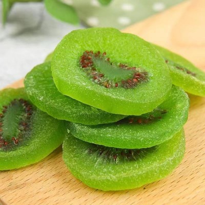 黄绿猕猴桃干500g 奇异果干酸甜水果干酸甜零食果脯干猕猴桃干图3