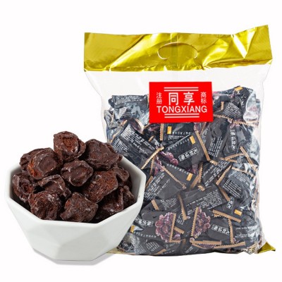 同享九制话梅杨梅梅肉乌梅加应子1kg散装蜜饯果脯零食大包装批发图4