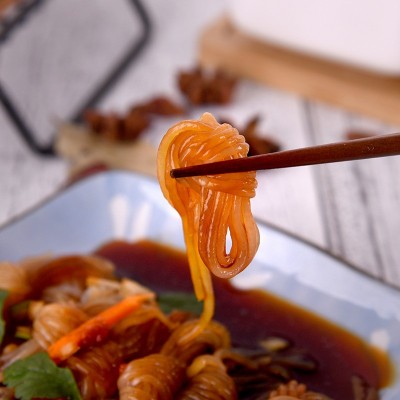 魔食庄园魔芋结丝 火锅麻辣烫即食低脂低卡速食食品魔芋丝结图4
