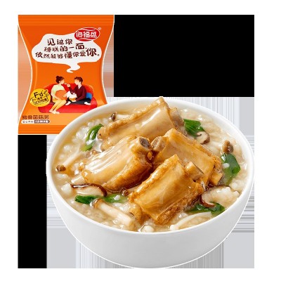 海福盛冻干速食粥早餐袋装潮牛火锅粥即食食品营养代餐粥速食早饭图4