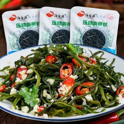 源头工厂压缩海带丝干货无沙免洗零脂即食商用独立包装批发代发图3