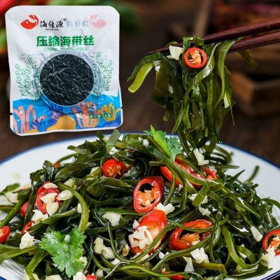 源头工厂压缩海带丝干货无沙免洗零脂即食商用独立包装批发代发图4