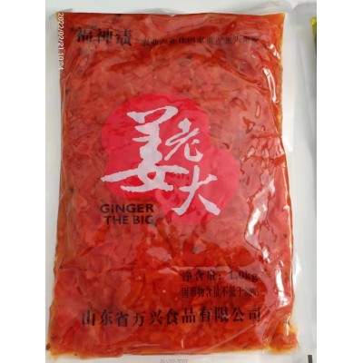 供应日料寿司姜片寿司萝卜大根条红白姜芽红姜丝萝卜渍黄瓜渍图3