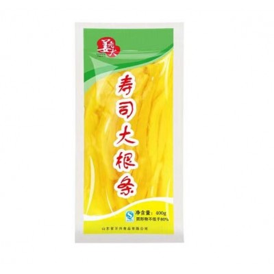 供应日料寿司姜片寿司萝卜大根条红白姜芽红姜丝萝卜渍黄瓜渍图6