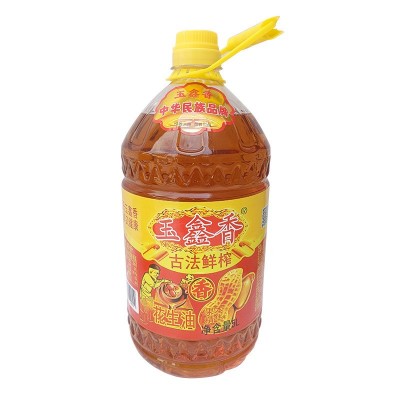 玉鑫香花生油5L食用油古法鲜榨厂家批发古法鲜榨花生油食用油图4