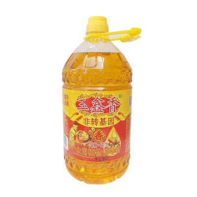 玉鑫香食用植物调和油5L非转基因厂家批发芝麻花生调和油食用油图3