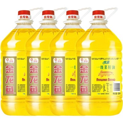 金龙鱼优选一级菜籽油5L健康家用桶装食用油团购福利一件包邮可代图4