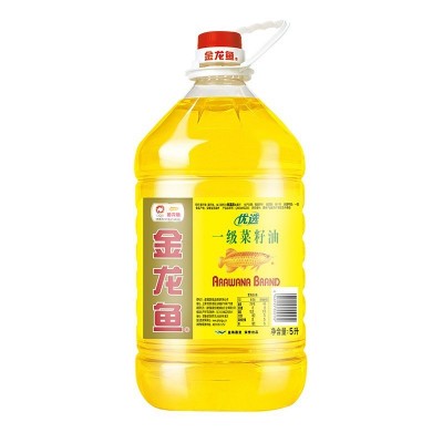 金龙鱼优选一级菜籽油5L健康家用桶装食用油团购福利一件包邮可代图1