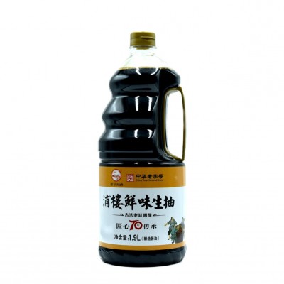 浦楼鲜味生抽酱油大豆酿造头道家用凉拌炒菜红烧素食调味酱油厂家图5