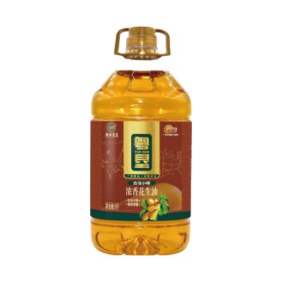 广垦粤垦浓香古法小榨花生油5L批发代销浓香压榨一级花生油食用油图4