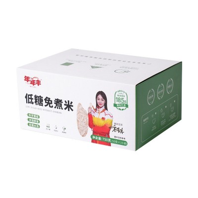 年年丰低糖免煮米饭冲泡即食速食米饭方便食用户外图5