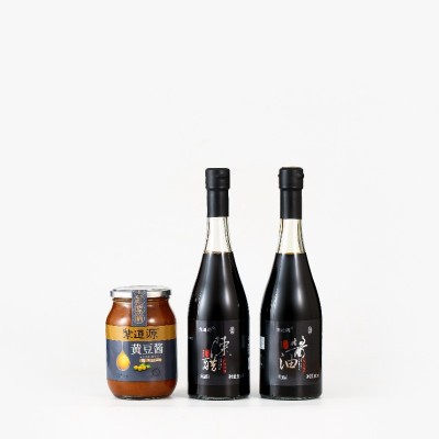 紫道源古法陈醋、古法酱油、黄豆酱传统瓦缸晾晒无添加纯粮酿造图4