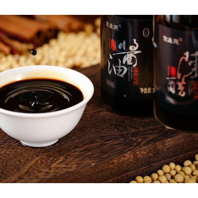 紫道源古法陈醋500ml+古法酱油500ml组合传统瓦缸无添加纯粮酿造图3