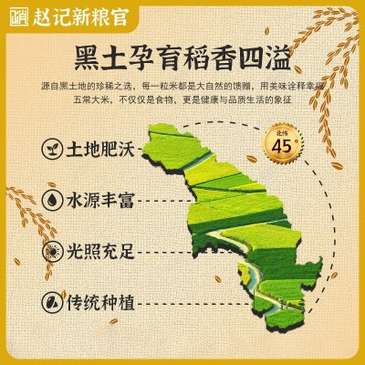 五常大米5kg五常水稻香米袋装东北大米货源厂家批发包邮一件代发图2