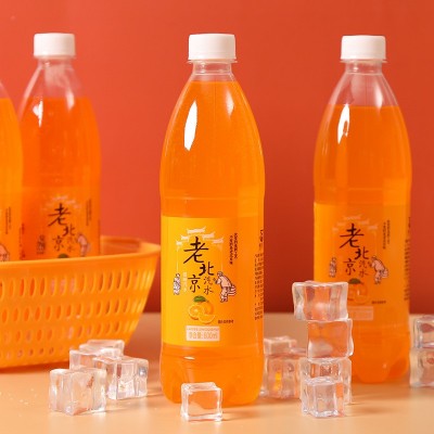 怀旧老汽水老北京汽水600ml24瓶橙味饮料果汁碳酸饮料整 箱批发图2