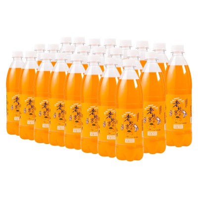 怀旧老汽水老北京汽水600ml24瓶橙味饮料果汁碳酸饮料整 箱批发图5