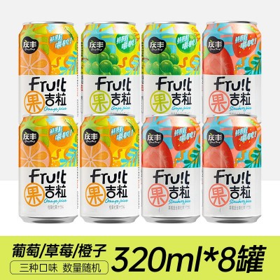 庆丰果吉粒果粒果汁饮料 果汁总含量≥15% 口味齐全甜美可口 清爽图4