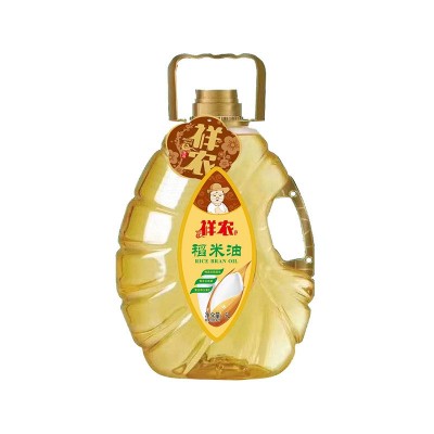 稻米油米糠油压榨植物油谷维素食用油桶装5L家用稻米油厂家批发图4