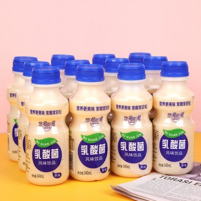 酸甜小瓶乳酸菌果味乳饮料原味草莓味牛奶风味饮品整箱批发价包邮图2