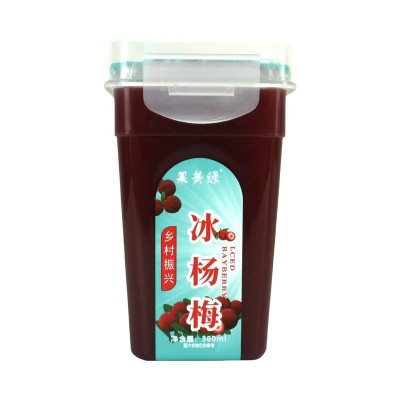 贵州果美绿冰杨梅汁果蔬果汁饮料6瓶*380ML源头厂家供应量大价优图5