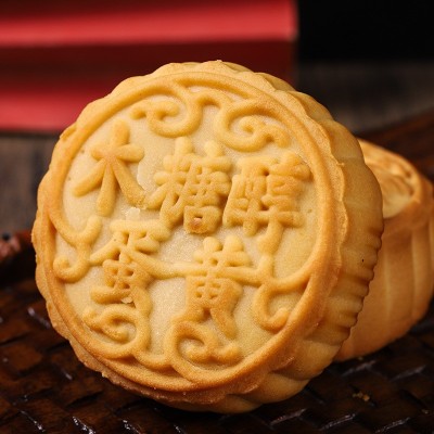 木糖醇月饼传统工艺糕点心礼盒装佳节送礼手提礼品多口味月饼批发图3