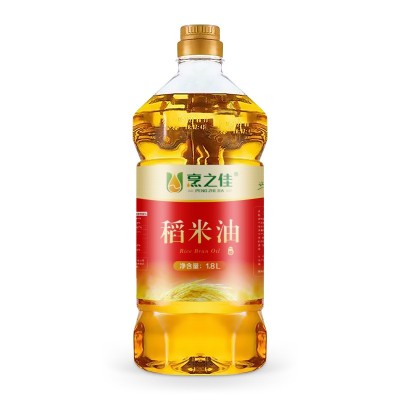 烹之佳一级纯正稻米油1.8L家用米糠油植物油源头厂家食用油批发图5