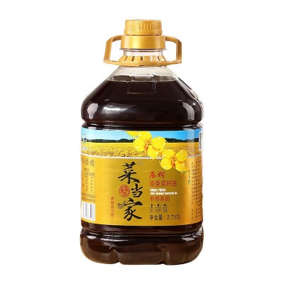 菜当家四川菜籽油自榨非转基因压榨纯菜籽油食用油纯正菜籽油批发图5