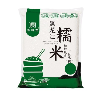 厂家直供零售新粮黑龙江糯米江米粘大米白糯米圆粒粽子米批发5斤图5