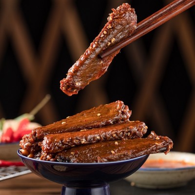 酱板鸭翅膀100g湖南特产特爆香辣酱板鸭翅卤味熟食追剧肉零 食批发图3