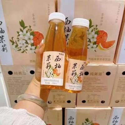 包邮小橙优选小青柠汁饮料柠檬水饮品西柚茉莉茶整箱6瓶一件代发图2