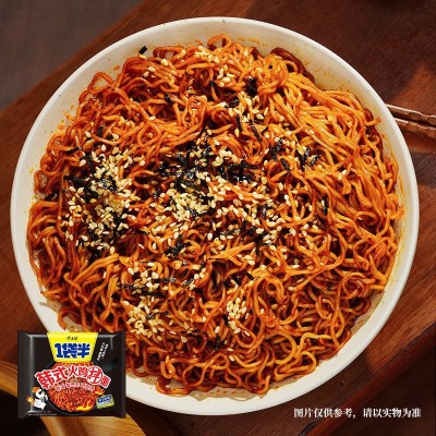 今麦郎一袋半火鸡面麻辣香锅方便面24袋整箱速食方便面整箱批发图2