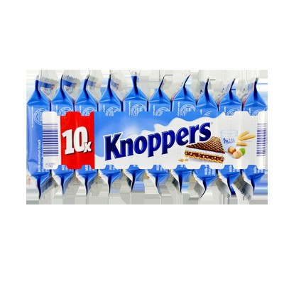 德国威化knoppers牛奶榛子巧克力威化五层夹心饼干网红休闲零食图5